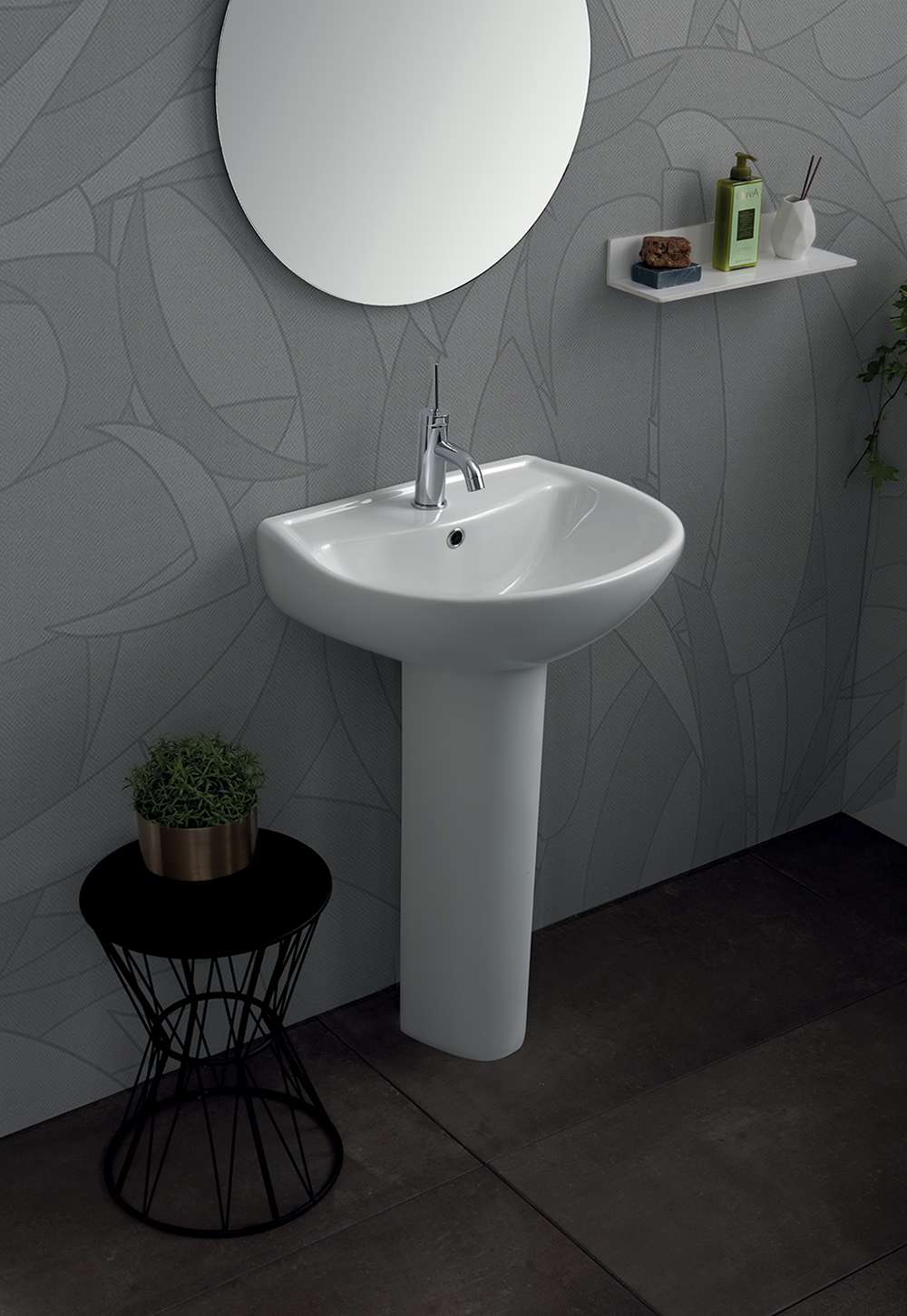 Pack Lavabo sur Colonne — Azur ou Alia